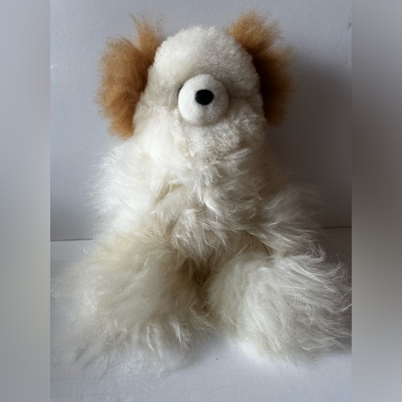 Alpaca Teddy Bear ~15 Inch Stuffed Animal Soft Fluffy - Picture 2 of 4